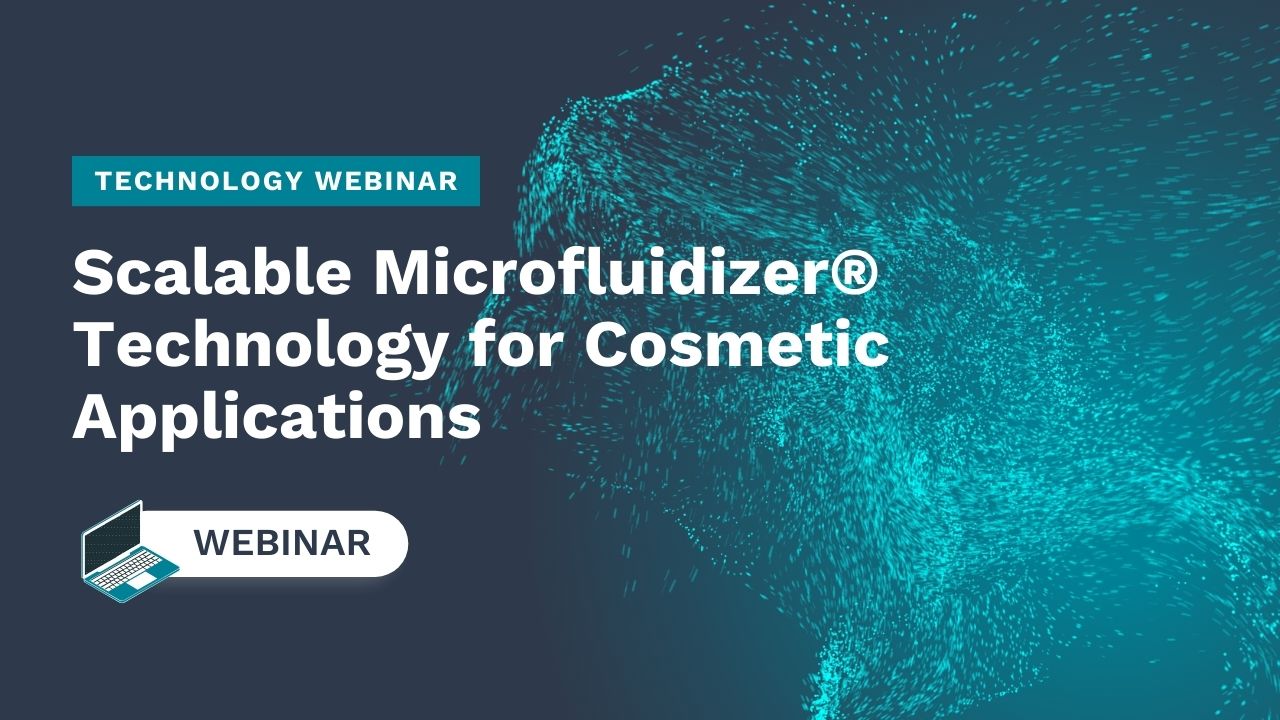 Webinar - Cosmetic Manufacturing